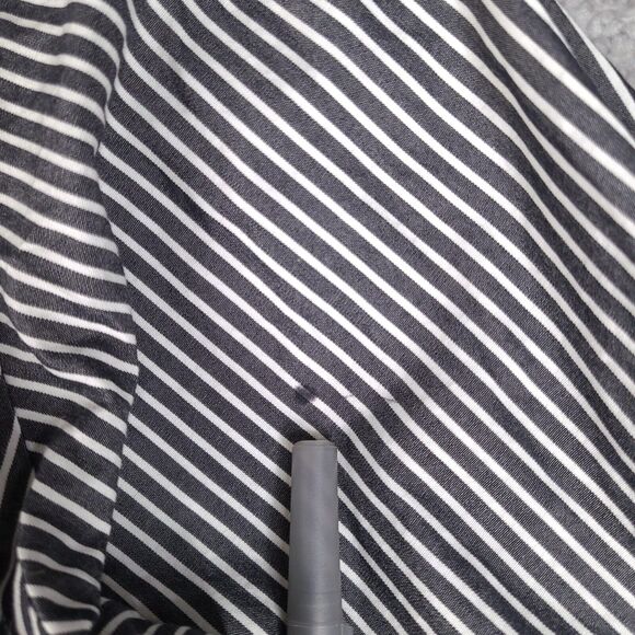 Vintage Ralph Lauren Dress Shirt Mens 16 34/35 Black White Striped Classic Fit‎ - Picture 11 of 16